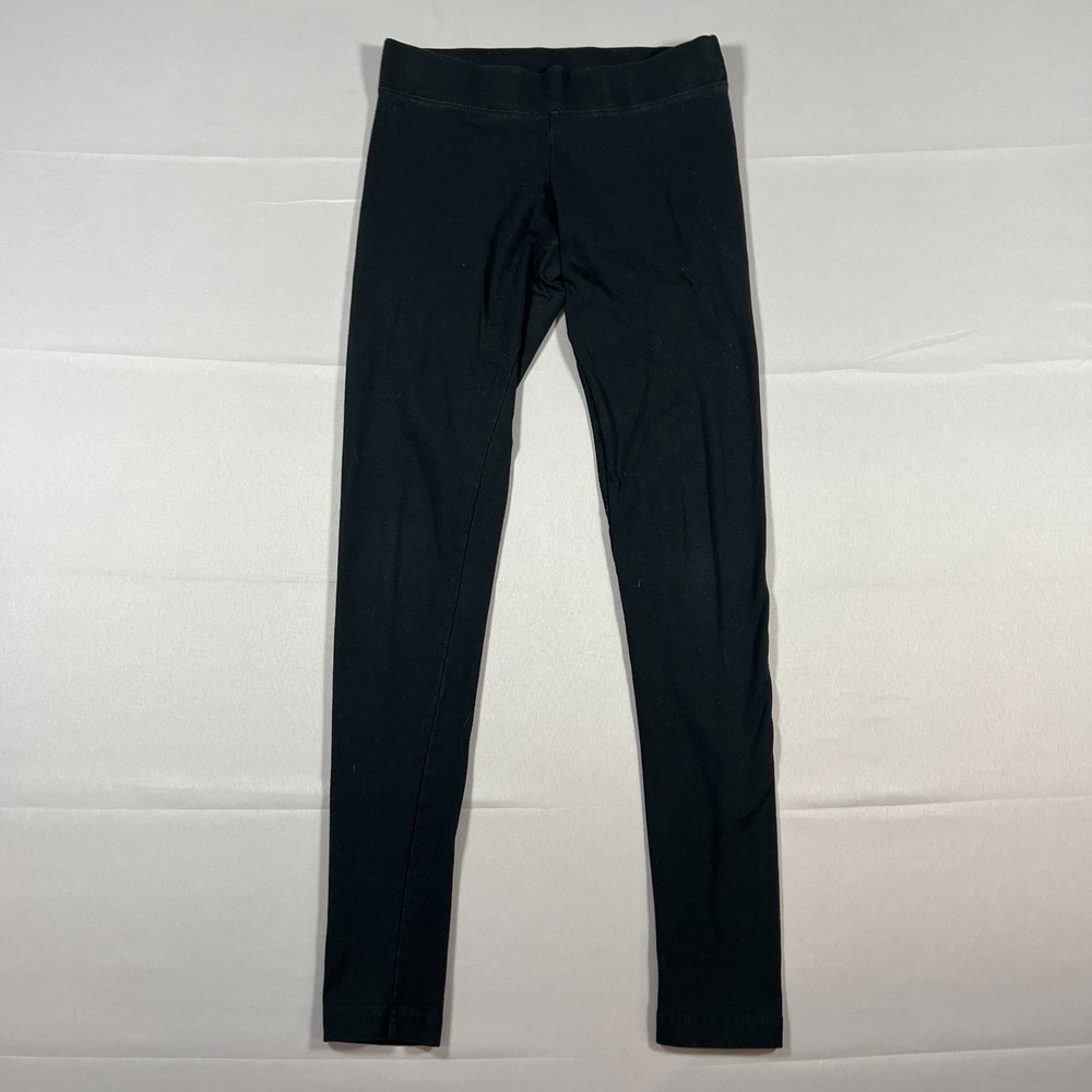Aeropostale Perfect Leggings Womens Small Black Cotton Stretch High Waisted Yoga